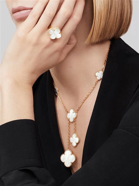 The Popularity and Collectibility of Van Cleef Magic Alhambra Necklaces